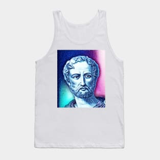 Cayo Plinio Segundo Snowy Portrait | Cayo Plinio Segundo Artwork 13 Tank Top